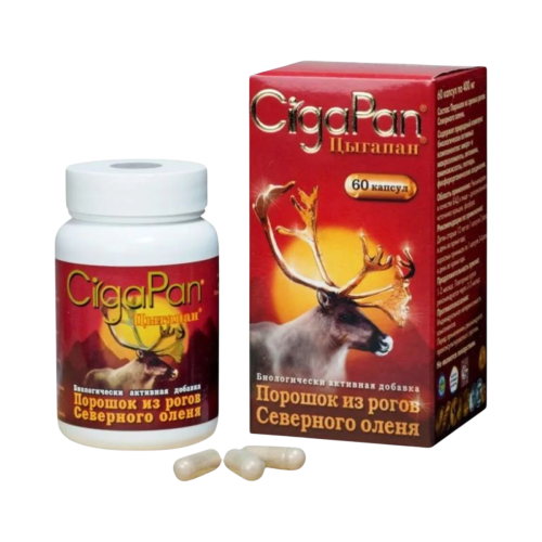CigaPan - extrakt zo sobých parohov - 60 kapsúl