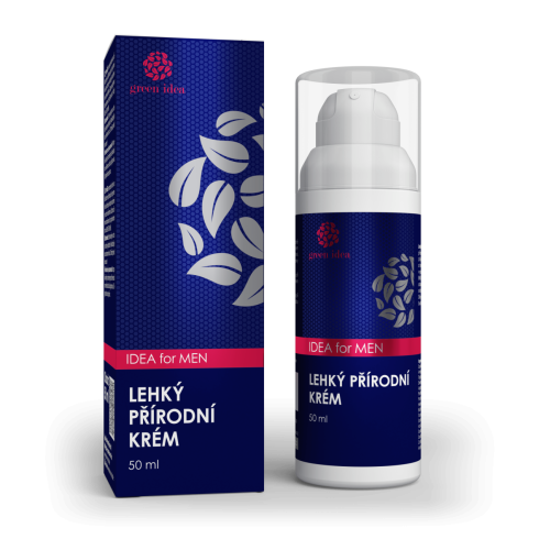 IDEA for MEN - Ľahký prírodný krém pre mužov 50 ml - Green idea