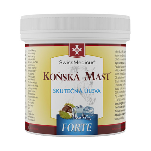 Konská masť FORTE chladivá - 500 ml - SwissMedicus