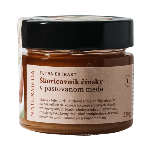 Terapeutický med so škoricou - 220g - Naturmeda