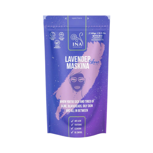Maskina levanduľová - 60 g - INA Essentials