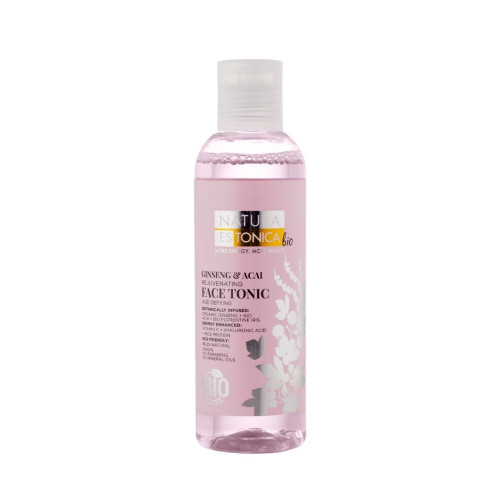 Pleťové tonikum so ženšenom a acai - 200 ml - Natura Estonica
