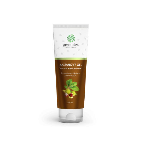 Gaštanový gél v tube 200 ml - Green idea