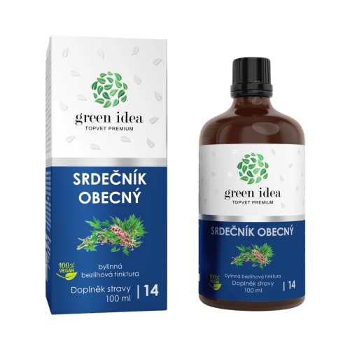 Srdcovník - bezliehová tinktúra 100 ml - Green idea