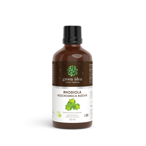 Rhodiola - tinktúra - kvapky 50 ml - Green idea