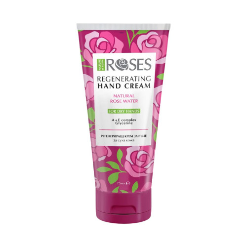 ROSES REGENERAČNÝ KRÉM NA RUKY pre suchú pokožku 75 ml - NATURE OF AGIVA