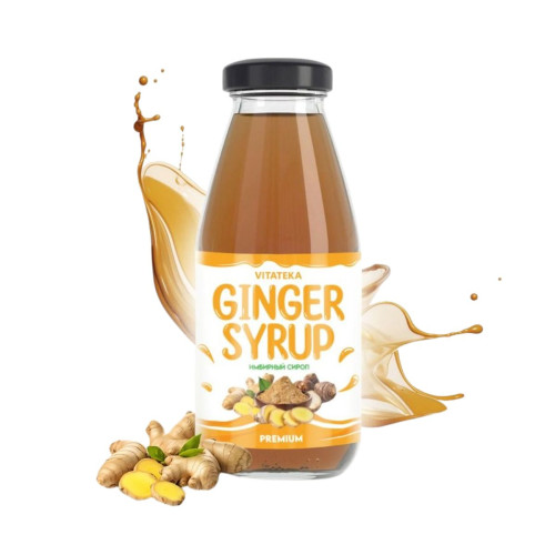 Zázvorový sirup - 300 ml - Vitateka