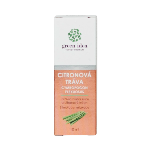 Citrónová tráva – 100 % silica 10 ml – Green idea