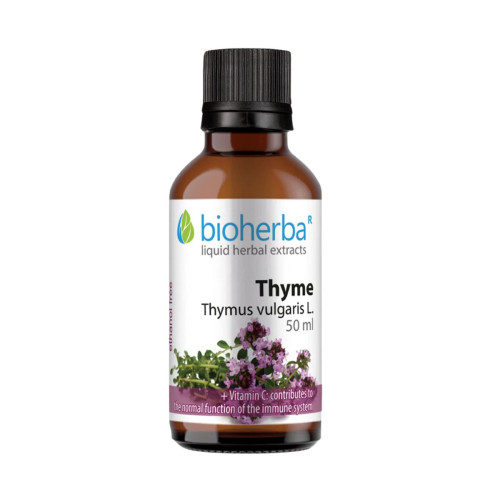Tymián - tinktúra kvapky - 50 ml - Bioherba Tymián - tinktúra kvapky - 50 ml - Bioherba