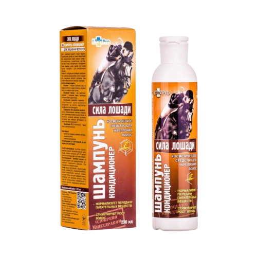 KONSKÁ SILA šampón-kondicionér na posilnenie vlasov - 250 ml - LekoPro