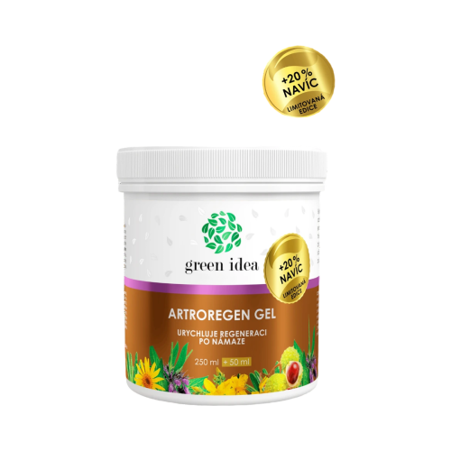 Artroregen masážny gél - limitovaná edícia +20 % NAVYŠE 300 ml – Green idea