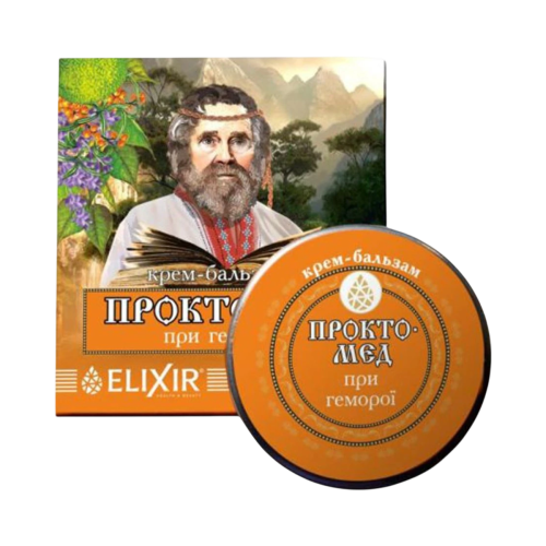 Krémový balzam „Proctomed“ na hemoroidy - 10 ml - Elixir