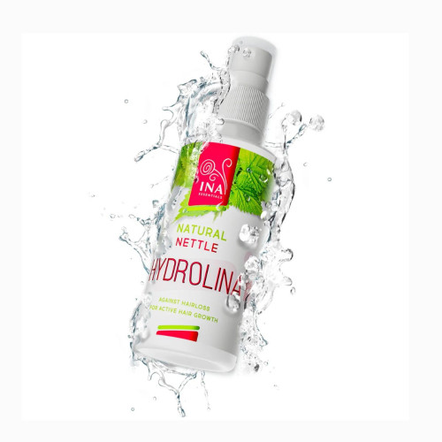 HYDROLINA - voda z divokej žihľavy - vlasový sprej na vypadávanie vlasov a mastné vlasy- 150 ml - INA Essentials