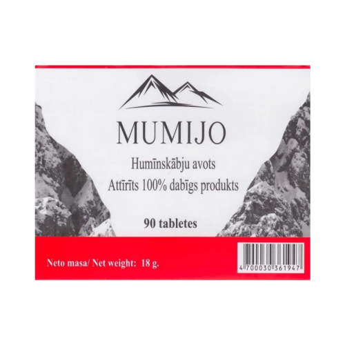 Altajské mumio Shilajit - 90 tabliet - BIOVIT LLC