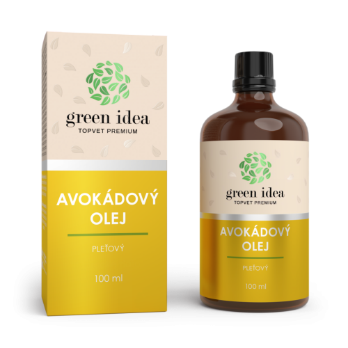 Avokádový pleťový olej – 100 ml – Green idea
