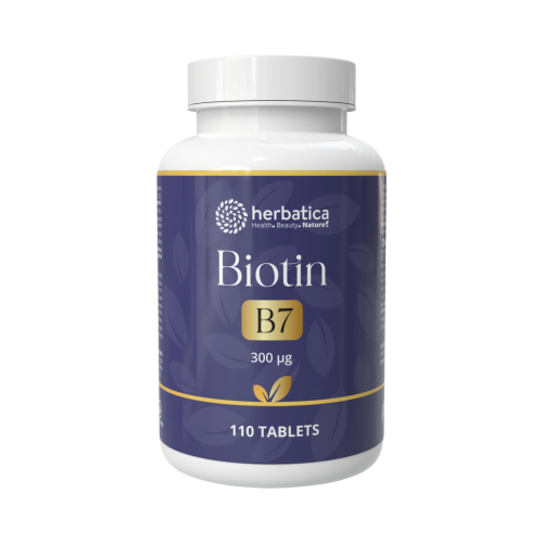 Biotín 300μg - 110 tabliet - Herbatica