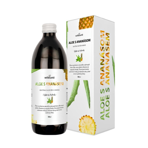 Aloe s ananásom - 500 ml - Nefdesanté