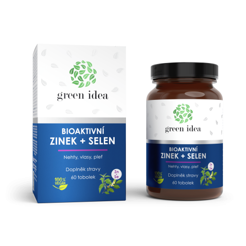 Bioaktívny zinok+selén - 60 kapsúl - Green idea