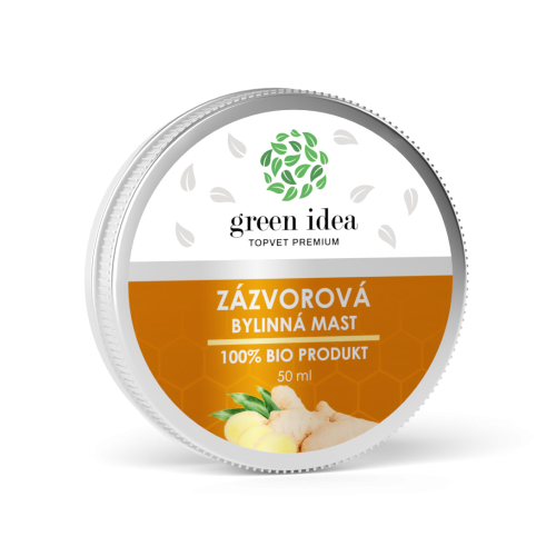 Zázvorová masť 50 ml - Green idea