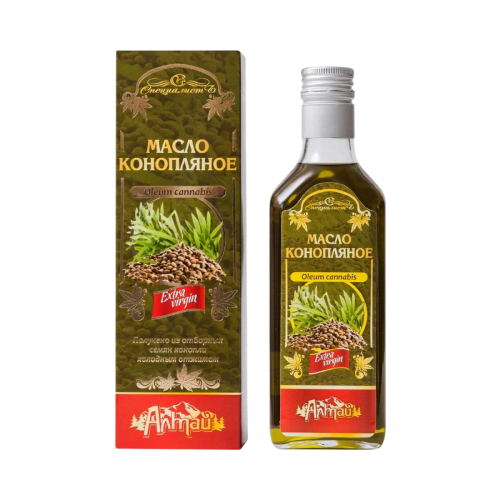 100% konopný olej, za studena lisovaný, panenský - Specialist - 250 ml