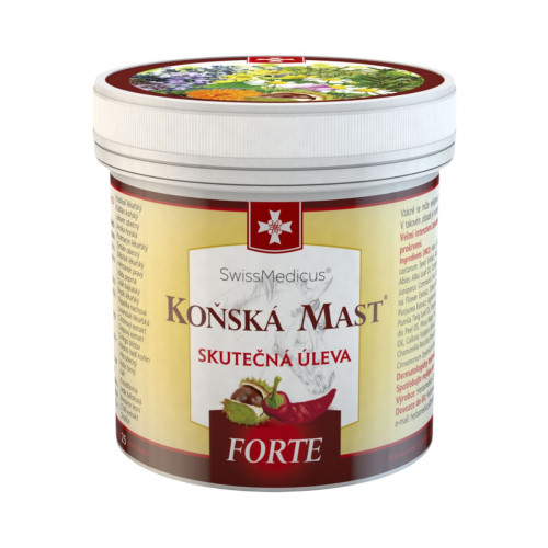 Konská masť forte hrejivá 250 ml – Green idea