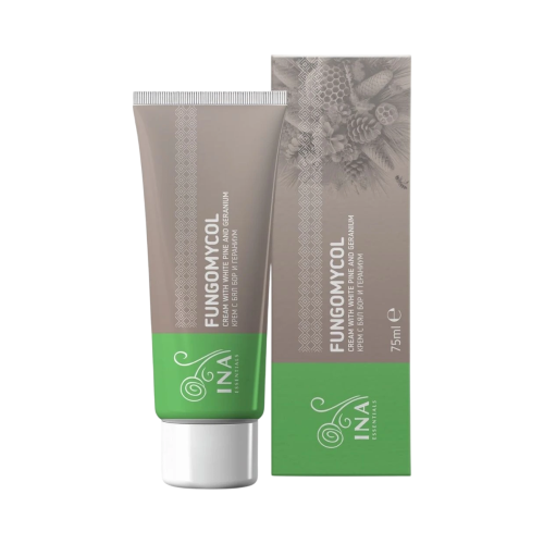Fungomycol - krém 2v1 na plesne nechtov a suchú, popraskanú pokožku - 75 ml - INA Essentials