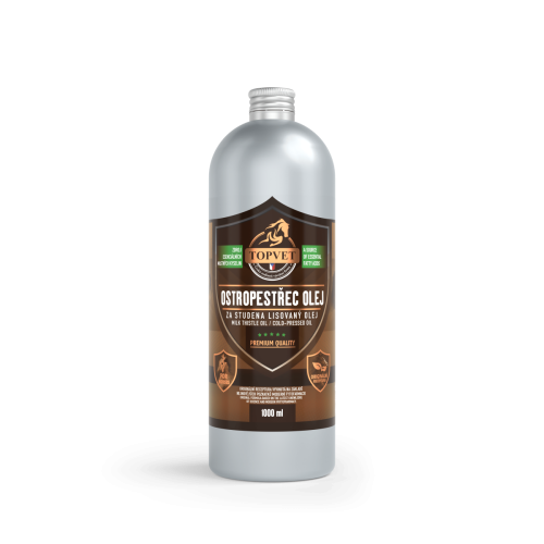 Pestrecový olej pre kone – 1000 ml – Green idea