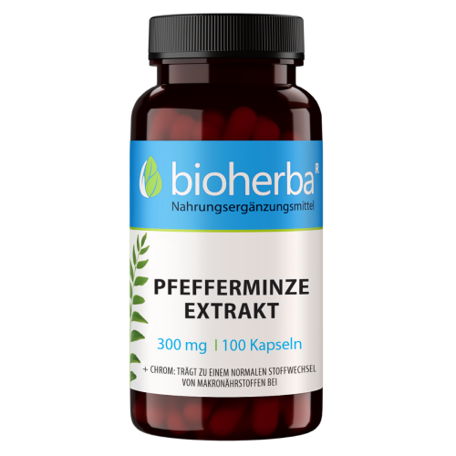 Extrakt z mäty piepornej 300 mg – 100 kapsúl – Bioherba Extrakt z mäty piepornej 300 mg – 100 kapsúl – Bioherba