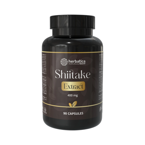 Shiitake Extrakt - 90 kapsúl - Herbatica Shiitake Extrakt - 90 kapsúl - Herbatica