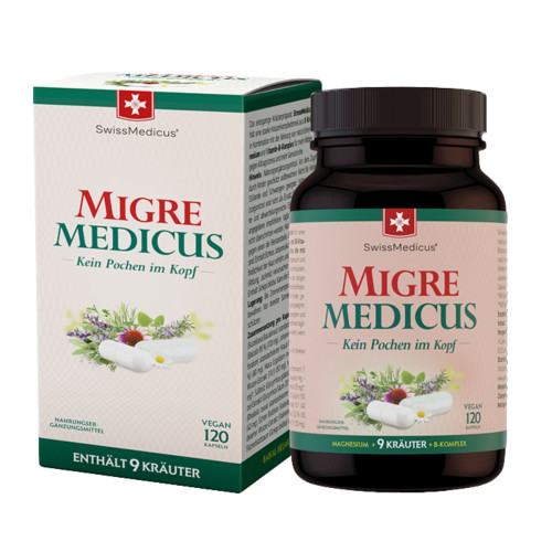MigreMedicus - 120 kapsúl - SwissMedicus