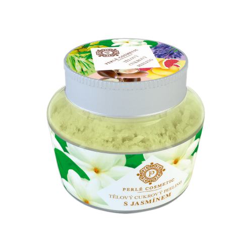 Cukrový peeling s jazmínom 200 g – Green idea