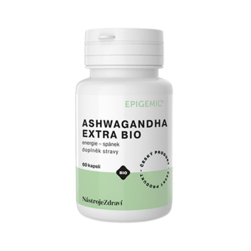 Ashwagandha EXTRA BIO - 60 kapsúl - Epigemic®