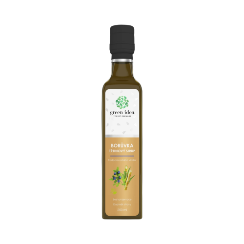 Čučoriedkový sirup trstinový 250 ml - Green idea