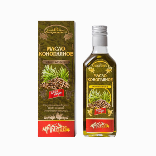 100% konopný olej, za studena lisovaný, panenský - Specialist - 250 ml