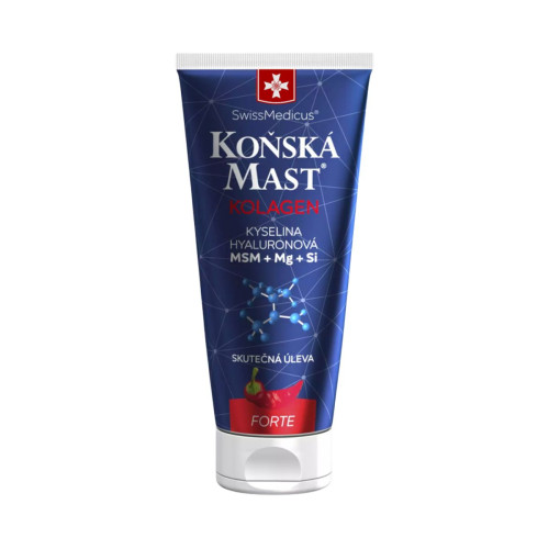 Konská masť s kolagénom forte hrejivá 200 ml – Green idea