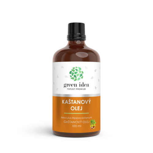 Gaštanový bylinný olej 100 ml - Green idea
