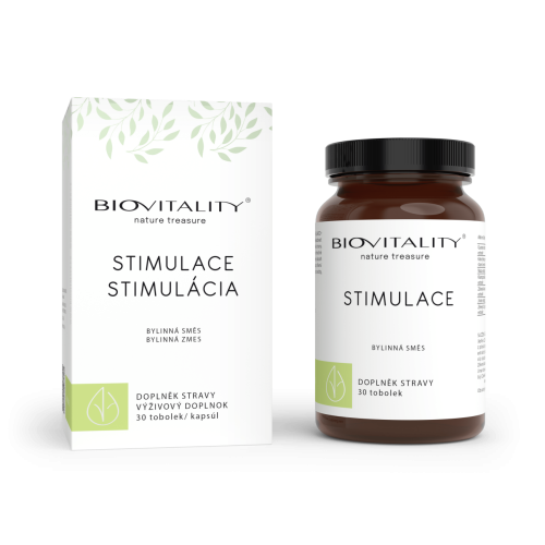 Stimulácia – bylinný komplex – kapsuly 30 ks – Green idea