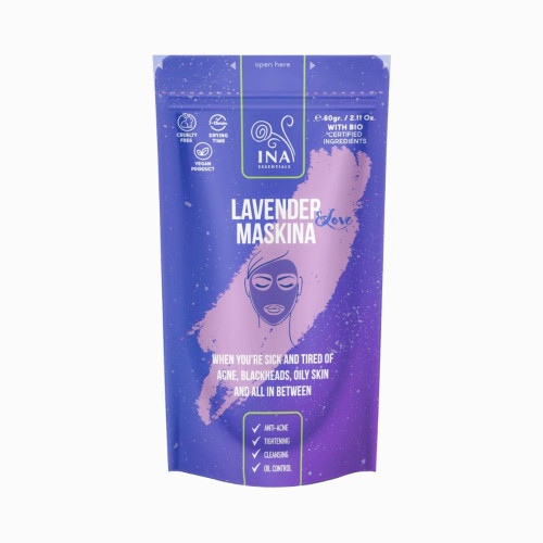 Maskina levanduľová - 60 g - INA Essentials