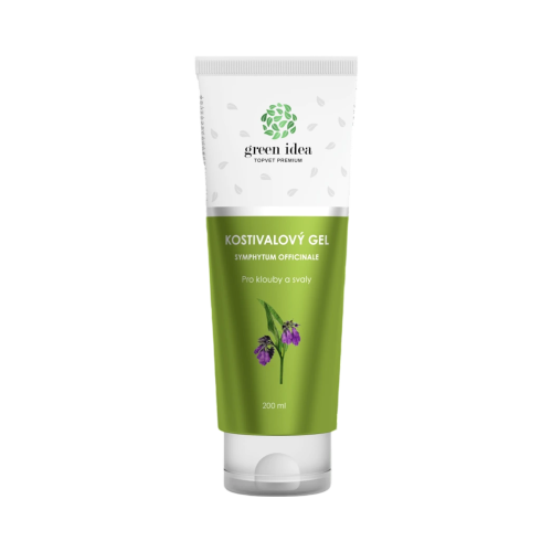 Kostihojový masážny gél v tube 200 ml – Green idea