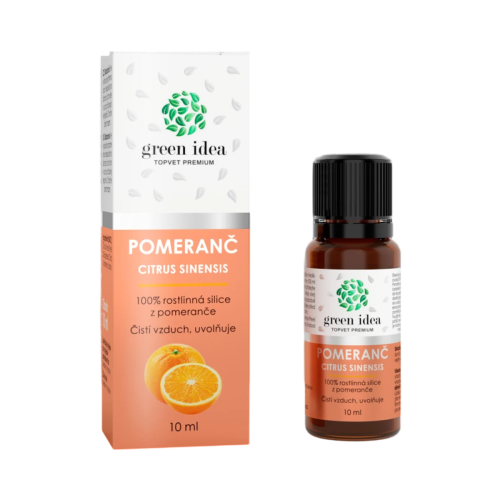 Pomaranč 100% silica 10 ml - Green idea