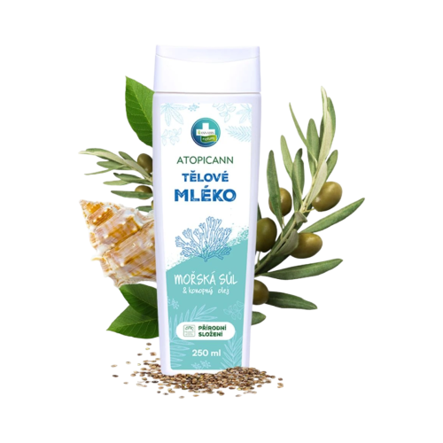 ATOPICANN prírodné telové mlieko pre citlivú pokožku - 250 ml - Annabis