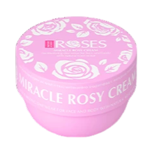 MIRACLE ROSY Vitalizujúci krém na tvár a telo s prírodnou ružovou vodou 150 ml - NATURE OF AGIVA