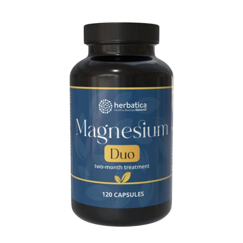Magnézium DUO dvojmesačná kúra - 120 kapsúl