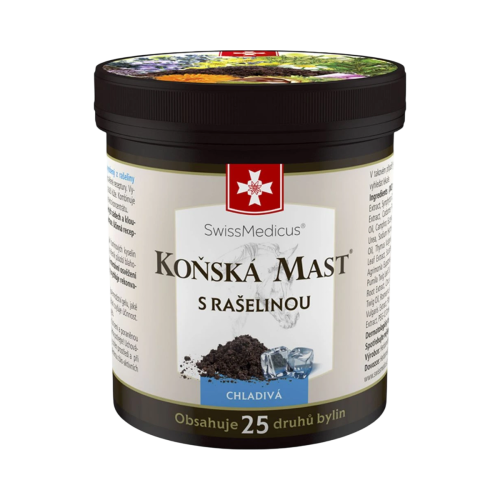 Konská masť chladivá s rašelinou - 250 ml - SwissMedicus