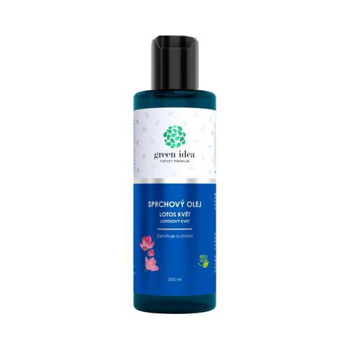 Sprchový olej Lotosový kvet 200 ml - Green idea