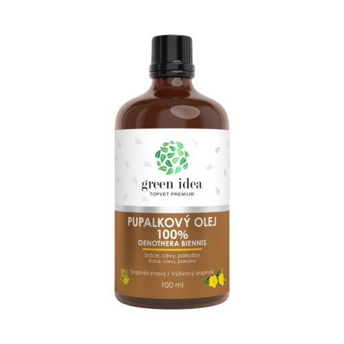 Pupalkový olej 100 % – 100 ml – Green idea