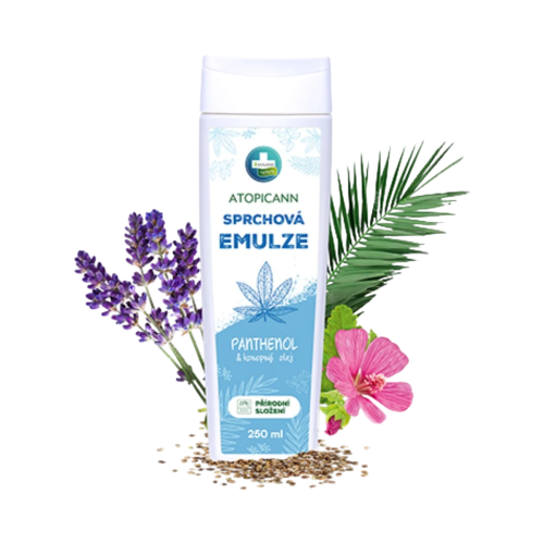ATOPICANN sprchová emulzia s pantenolom - 250 ml - Annabis