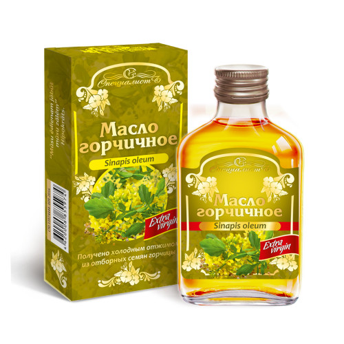 100% horčicový olej lisovaný za studena - Specialist - 100 ml