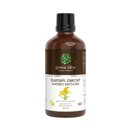 Zlatobyľ obyčajná - tinktúra - kvapky 50 ml - Green idea
