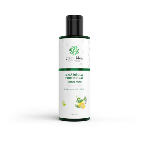 Lymforegen - masážny olej 200 ml - Green idea